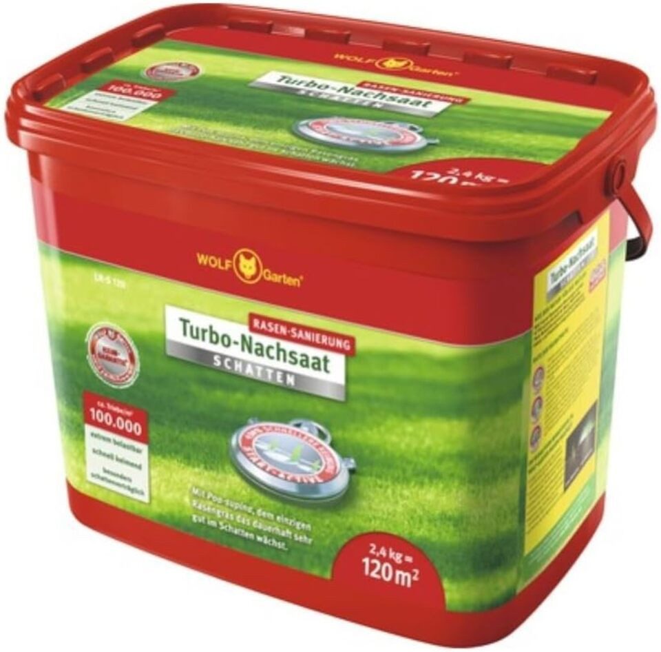 WOLF Gartendünger WOLF-Garten Turbo-Nachsaat Schatten 3826122 günstig online kaufen
