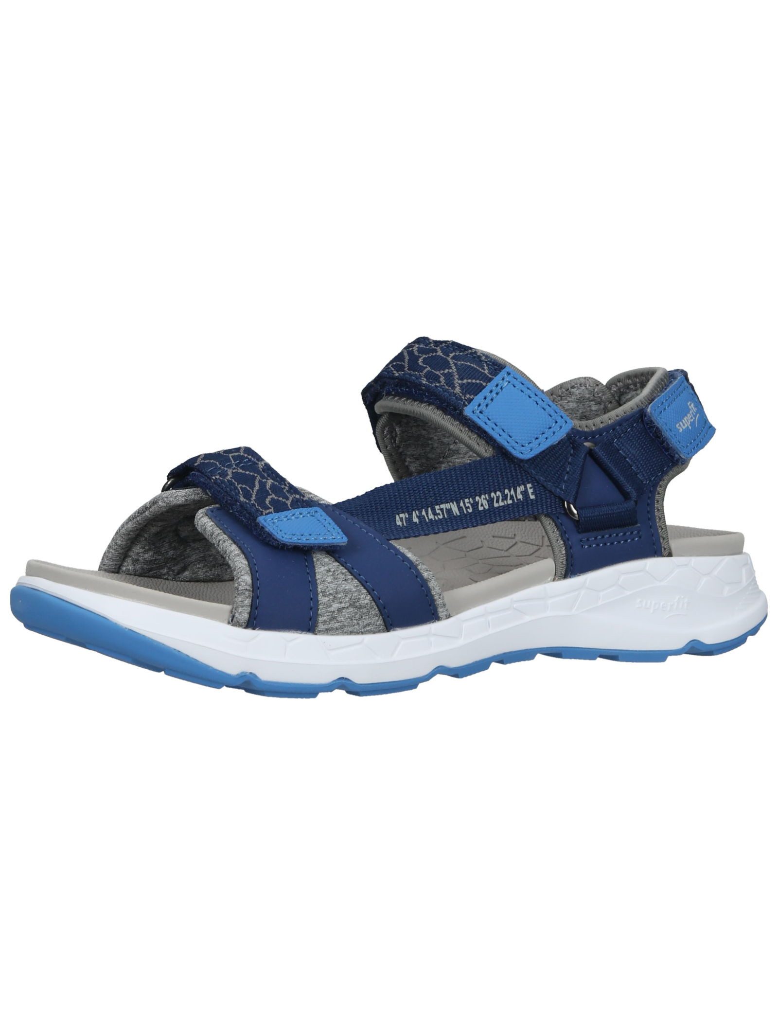 Sandalen Lederimitat/Textil Riemchensandale