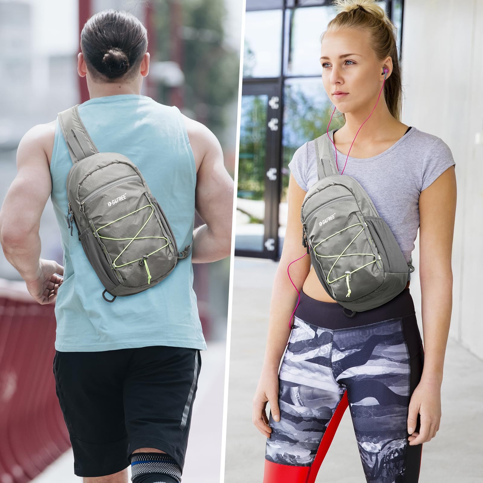 G4Free Trekkingrucksack (1-tlg), Unisex-Schultertasche mit RFID-Abschirmung günstig online kaufen