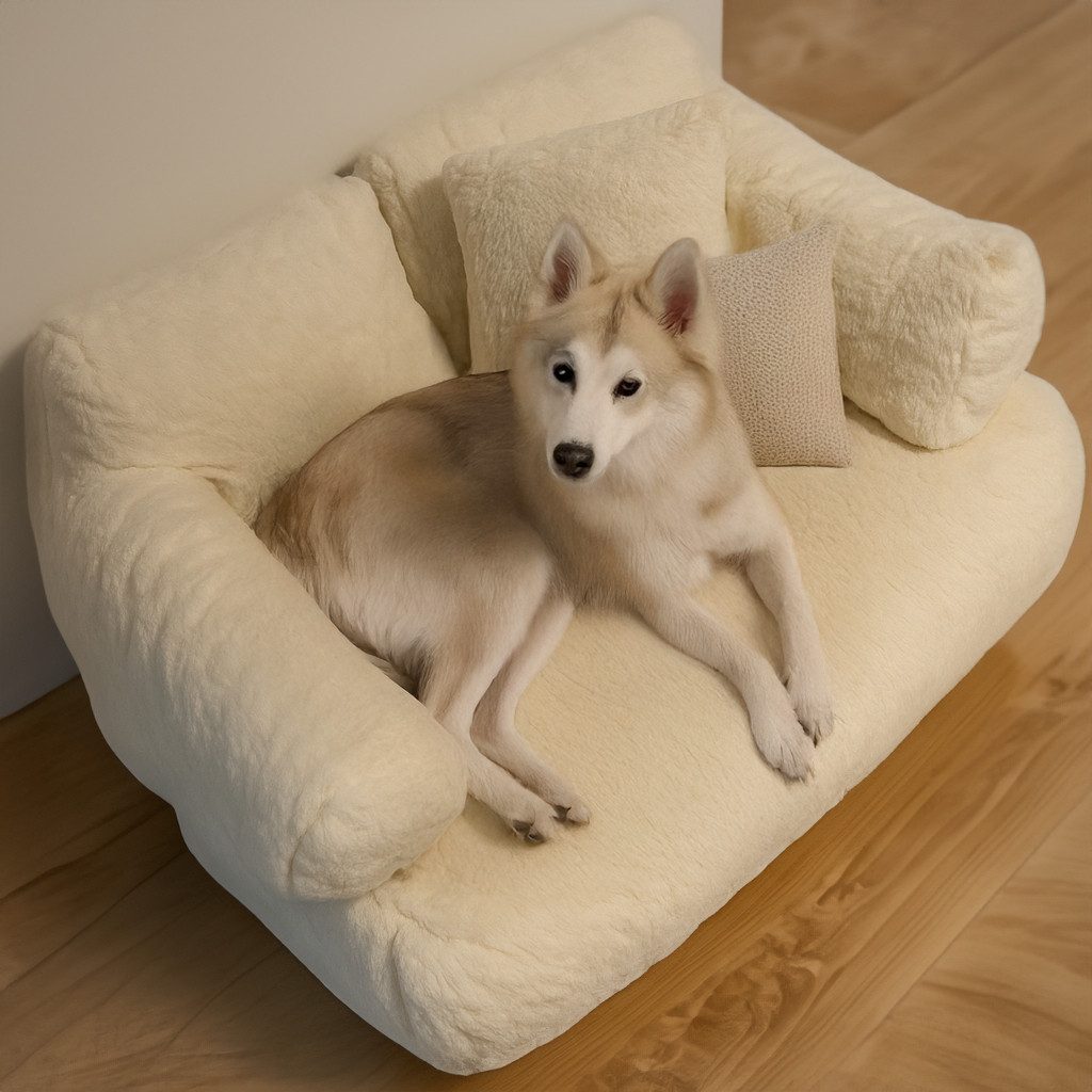 Roxlin Tierbett Hundebett Kleines Hundesofa Flauschig günstig online kaufen