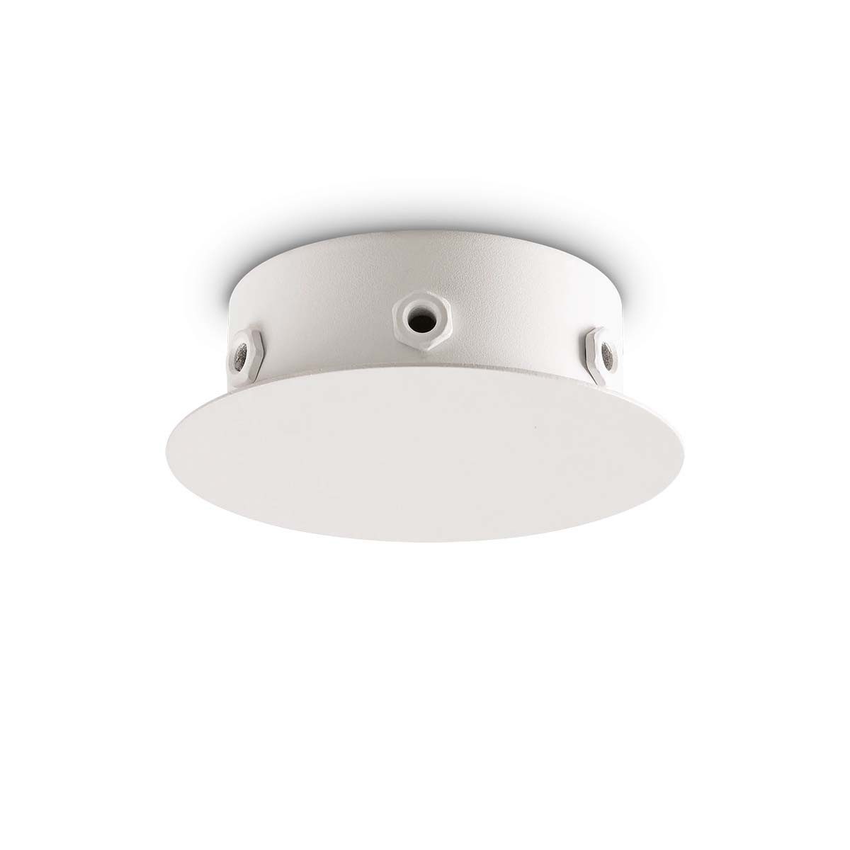 Ideal Lux Распределитель лампы Lampen Baldachin magnetisch rund 6-fach, Ø: 12,5 cm, H: 4 cm, Weiß