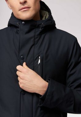 Roy Robson Kurzmantel TECHNO-COAT - kontrastfarbene Innenweste mit Taschen