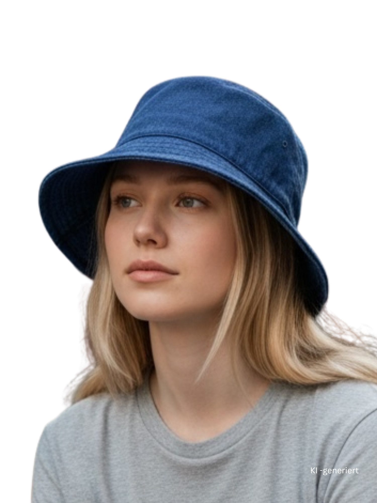 Taschen4life Sonnenhut Leinen Hut Größenverstellbar, unisex, Fischerhut