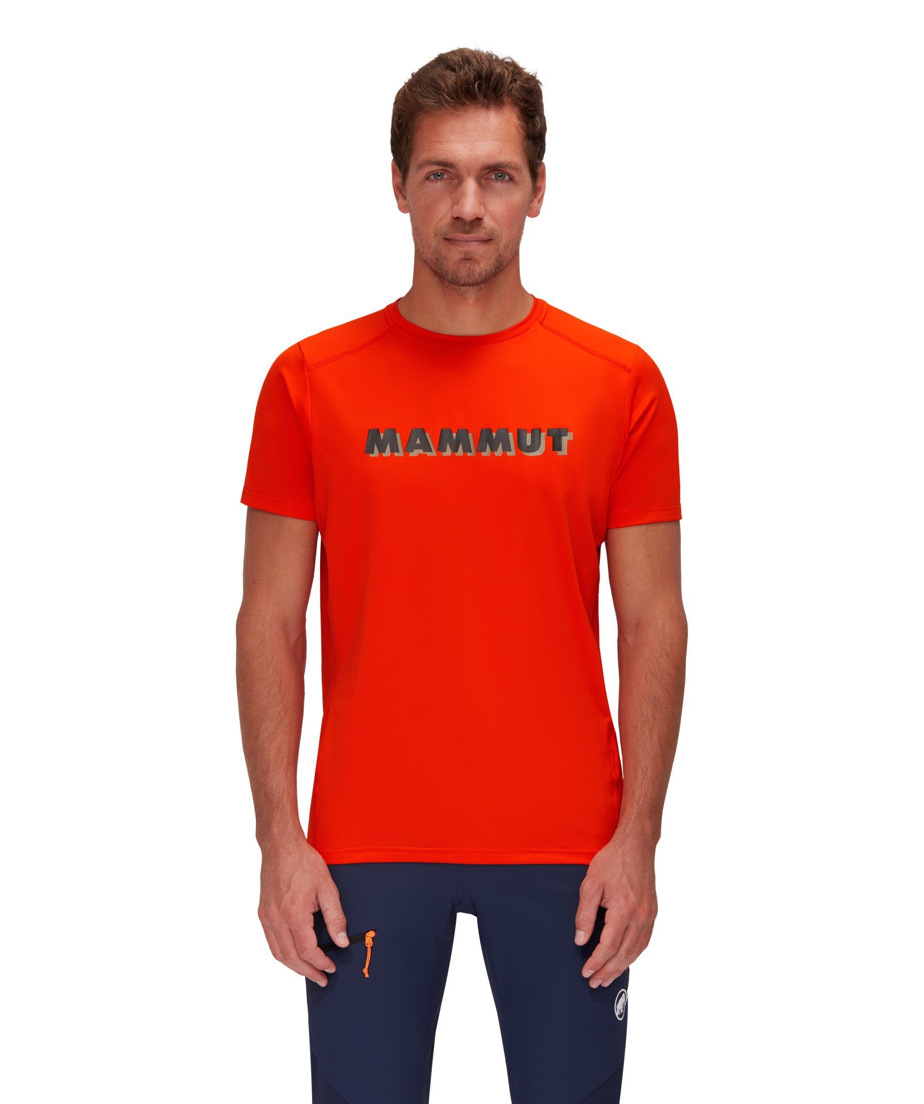 Mammut T-Shirt Splide Logo red Men hot T-Shirt