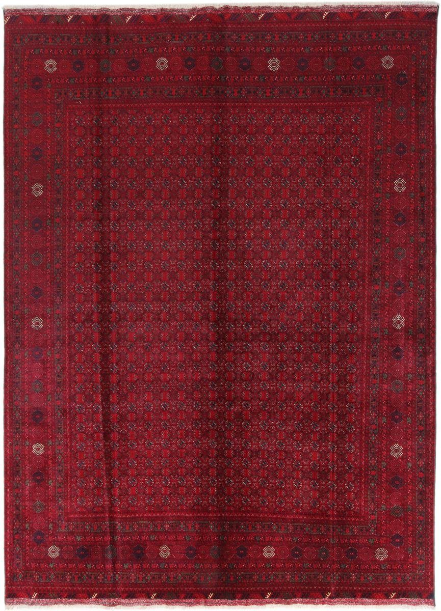 Orientteppich Afghan Mauri 250x340 Handgeknüpfter Orientteppich, Nain Trading, rechteckig, Höhe: 6 mm