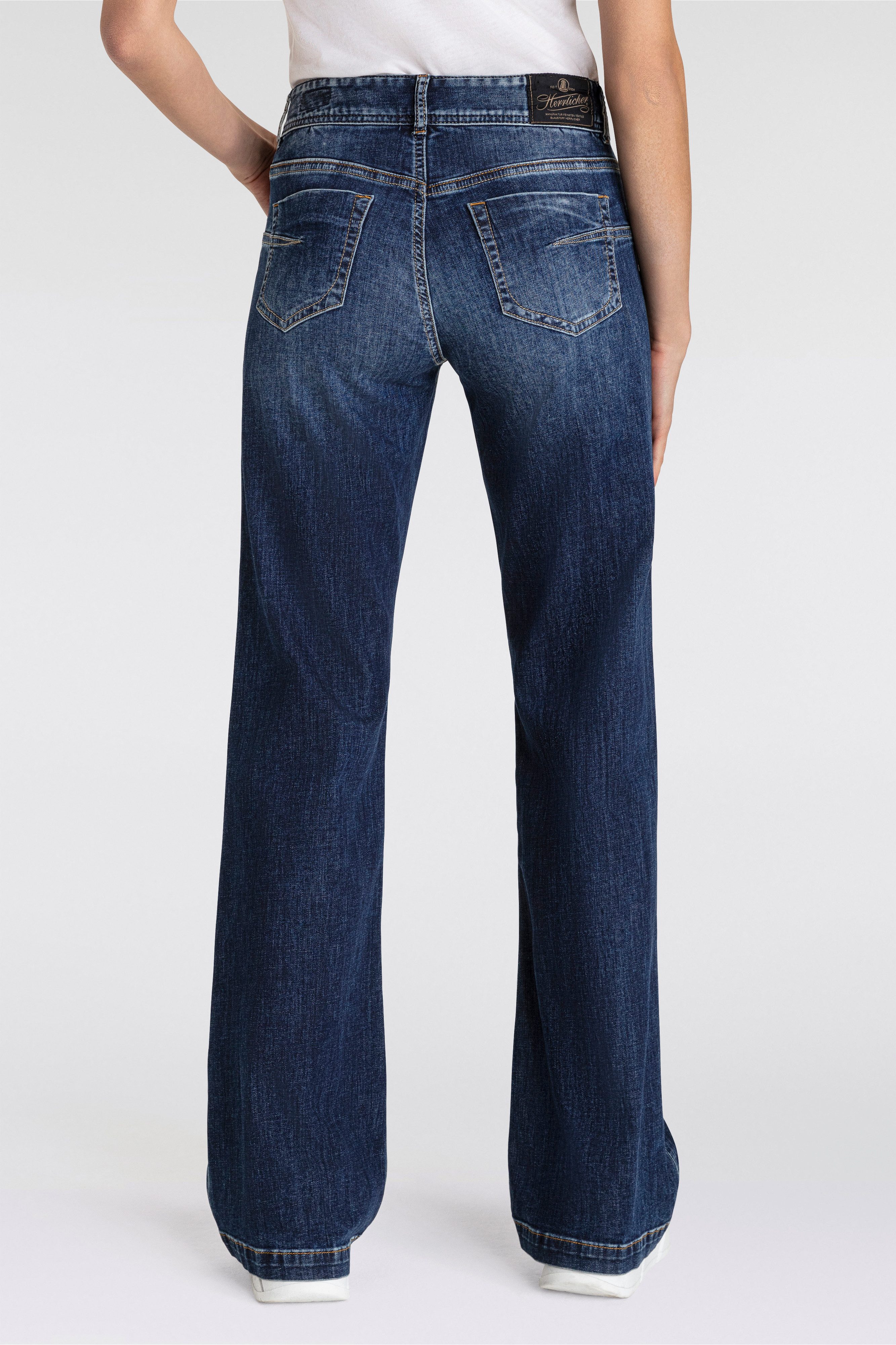 Herrlicher 5-Pocket-Jeans Edna Recycled Denim Light günstig online kaufen