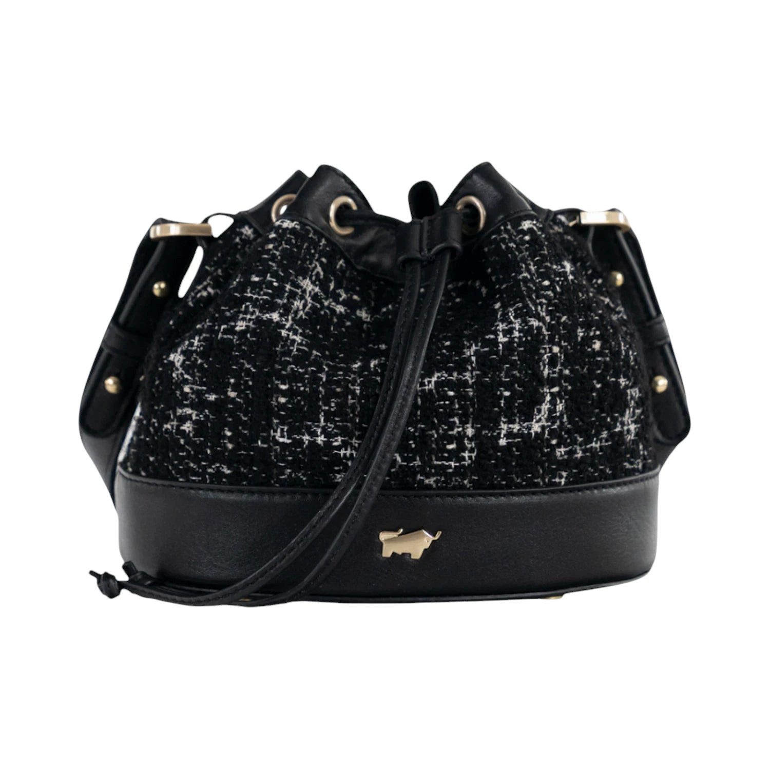 Braun Büffel Handtasche PAULINE Bucket Bag XS schwarz schwarz