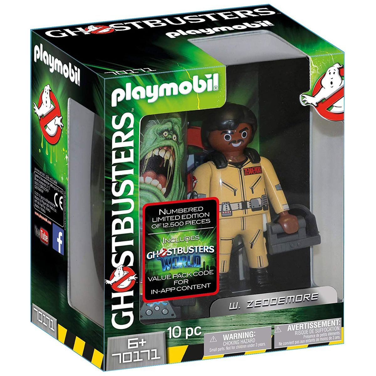 Playmobil® Spielfigur PLAYMOBIL® 70171 - Ghostbusters - Sammelfigur mit Zubehör, W. Zeddem