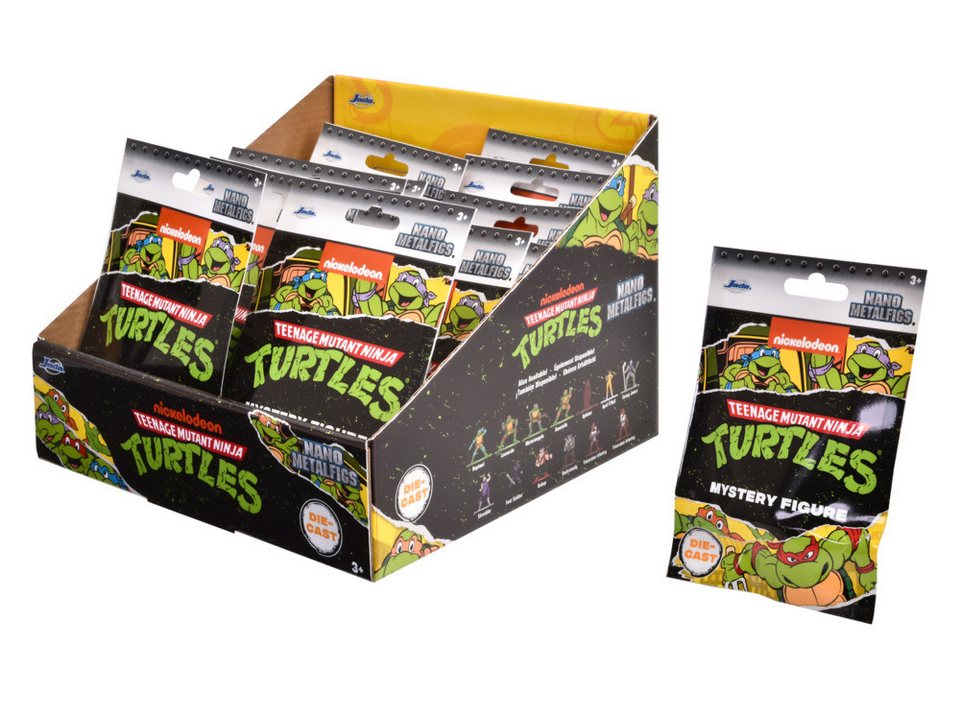 Simba Turtle Simba Dickie Spielfigur Nanofiguren TURTLES Blind Pack 13fach sortiert ...
