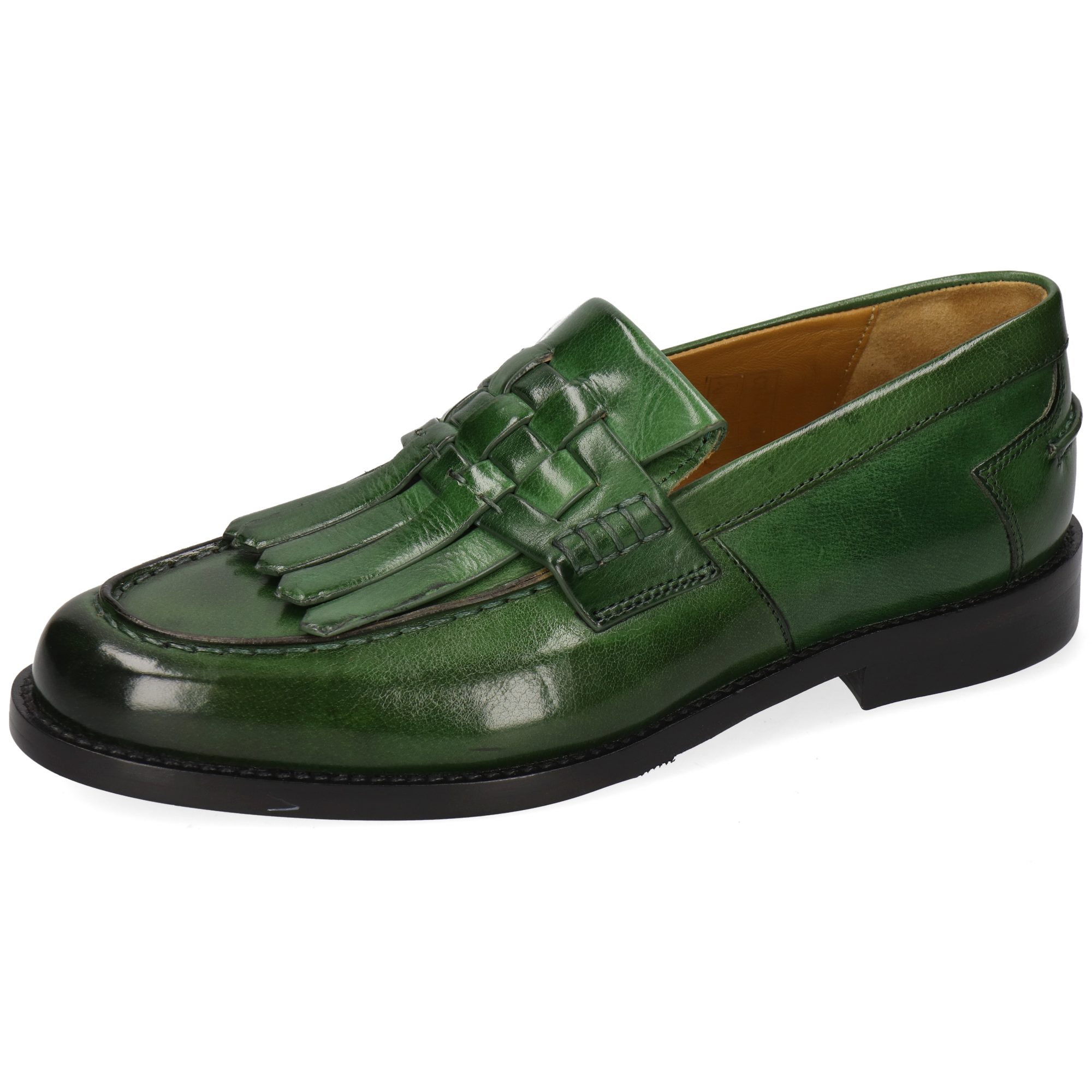Melvin & Hamilton Gianna 30 Leder-Loafers für Damen Loafer Flache Absätze, Echtes Leder, Vegetabile Gerbung