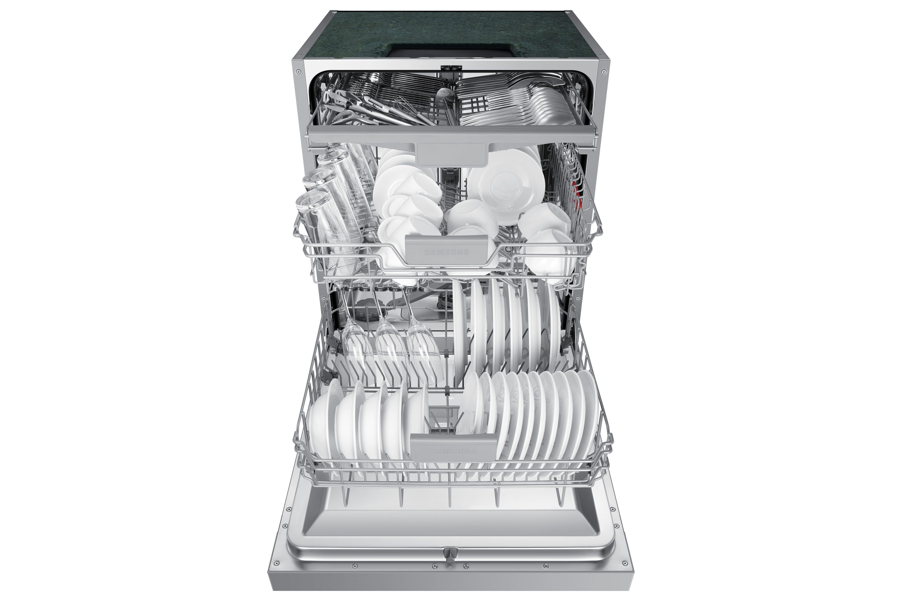 Samsung Unterbaugeschirrspüler DW60CG552USR, 14 Maßgedecke – Bild 4 von 5