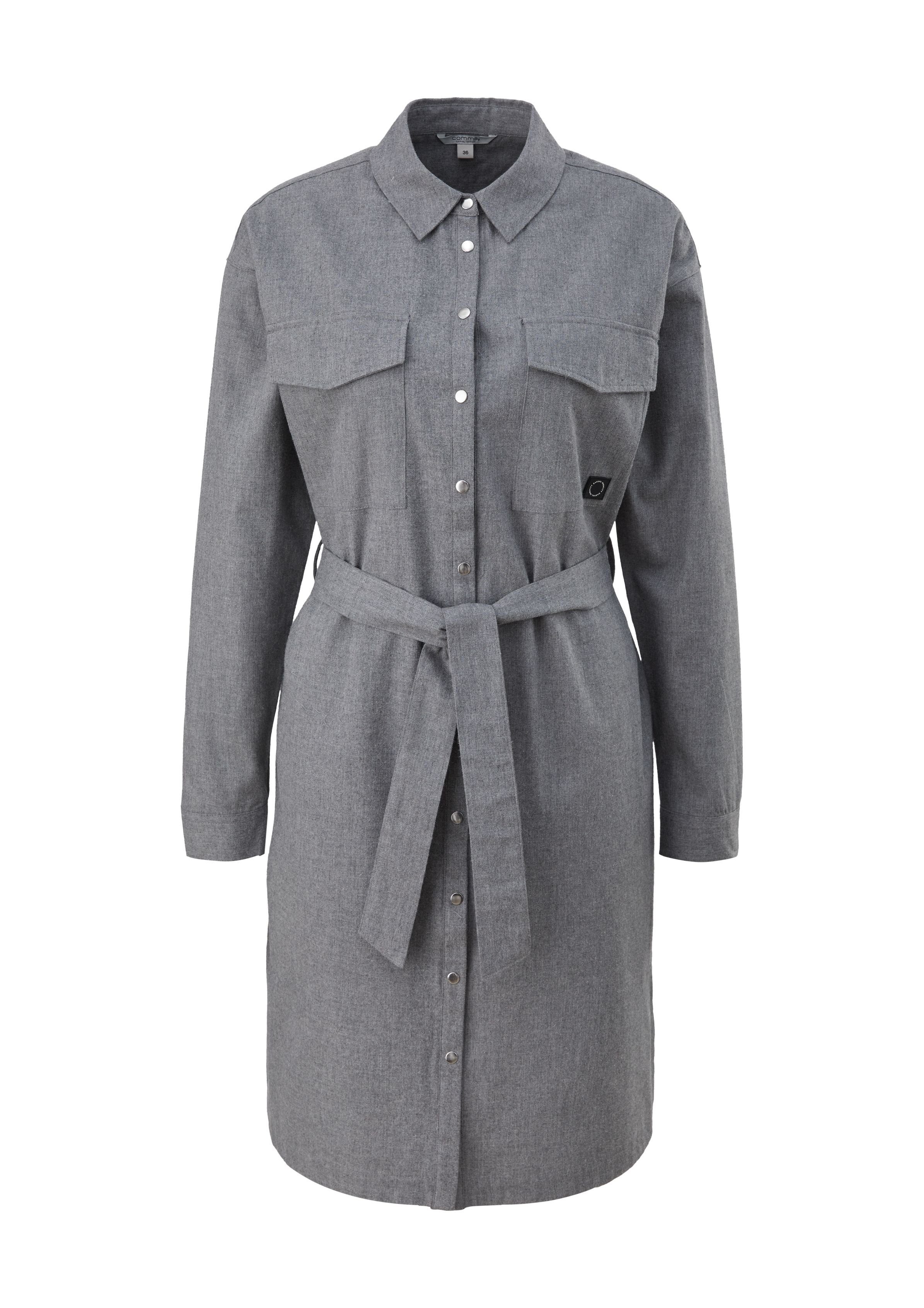 comma casual identity Midikleid