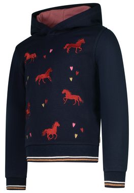 SALT AND PEPPER Sweatshirt Wild Horses mit Allover-Pferde-Stickerei