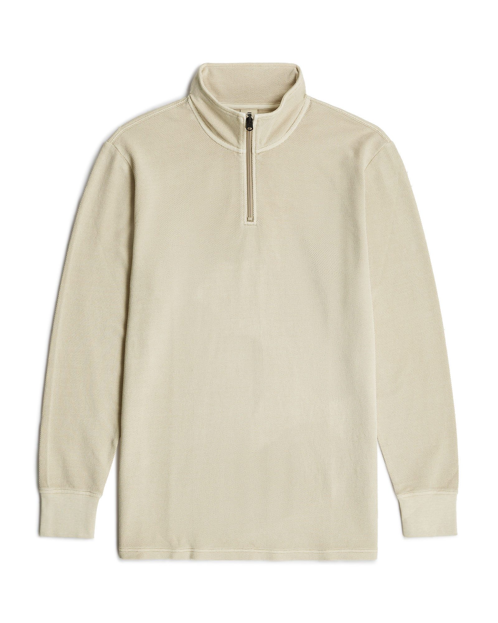 G-STAR T-Shirt Overdyed Half Zip Tweeter