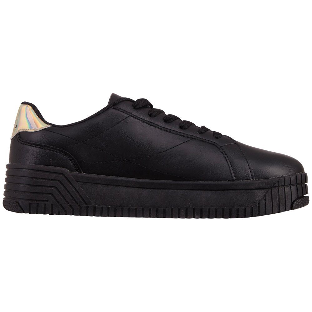 Kappa Sneaker - mit irrisierenden black-gold Details