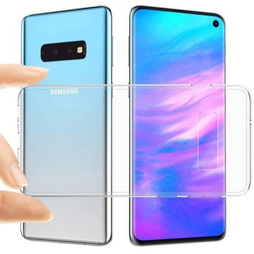 CoolGadget Handyhülle Transparent Ultra Slim Case für Samsung Galaxy S10e 5,8 Zoll, Silikon Hülle Dünne Schutzhülle für Samsung S10e Hülle