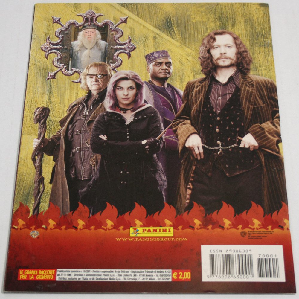 Panini Bücher-Adventskalender Harry Potter, L'ordine della fenice - Sammelsticker - Album