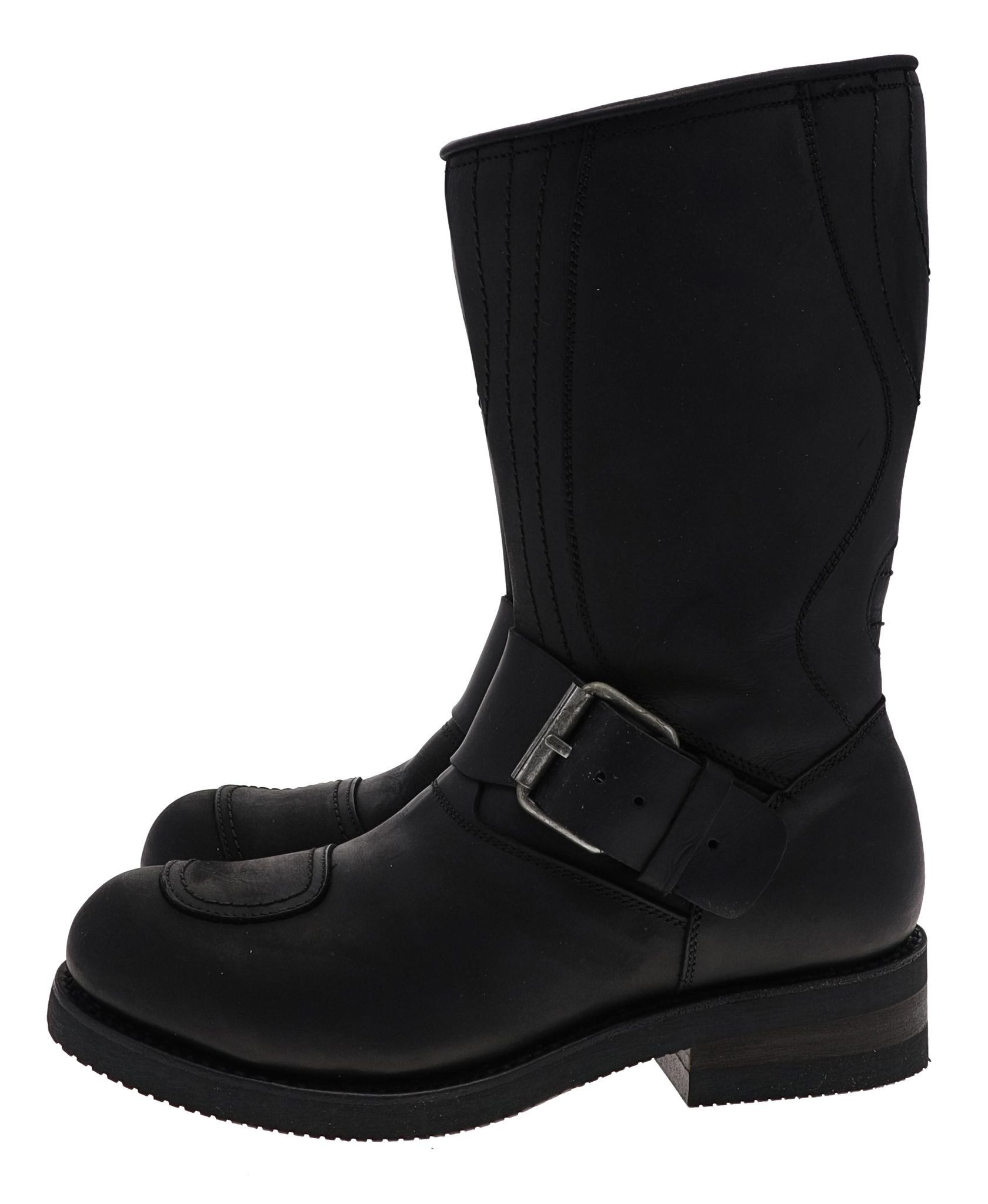 Mayura Boots ENGINEER 1594 Schwarz Bikerboots Rahmengenäht