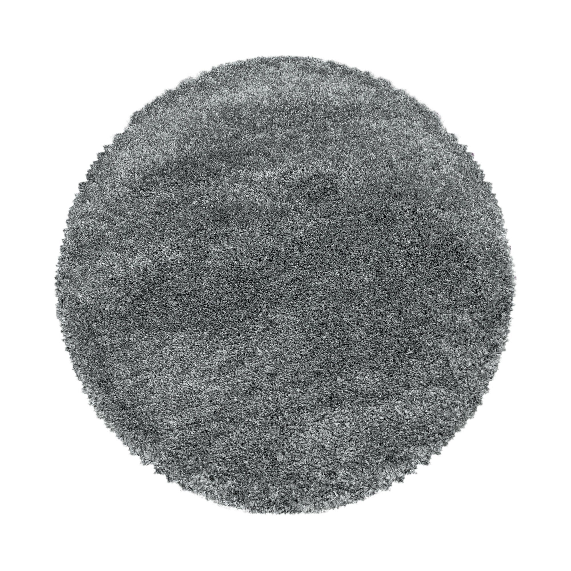 Teppium Teppich Unicolor - Einfarbig, Rund, günstig online kaufen