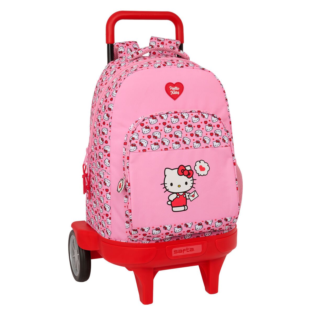 Hello Kitty Rucksack Kinder Rucksack Hello Kitty Rosa 33x45x22 cm