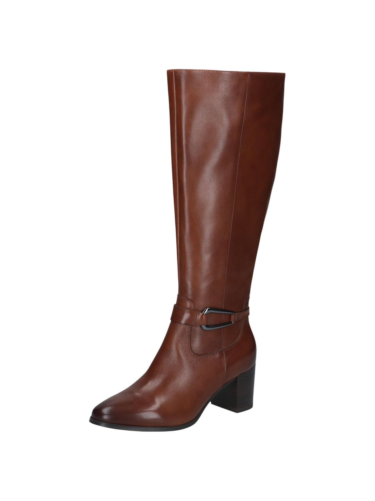 Caprice CAP Antishokk, CAP Memotion aus Leder Blockabsatz Stiefel CAP Antishokk