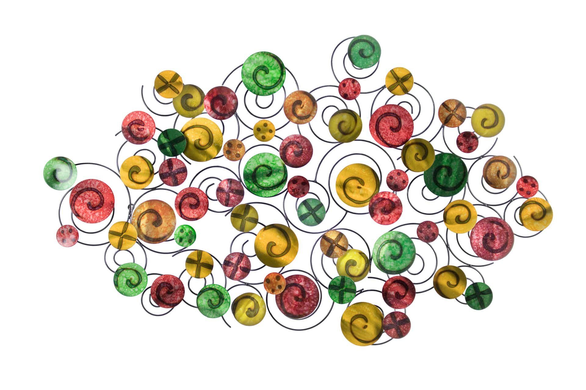 Wanddekoobjekt Sparkling Eyes 115x71x7.5 cm
