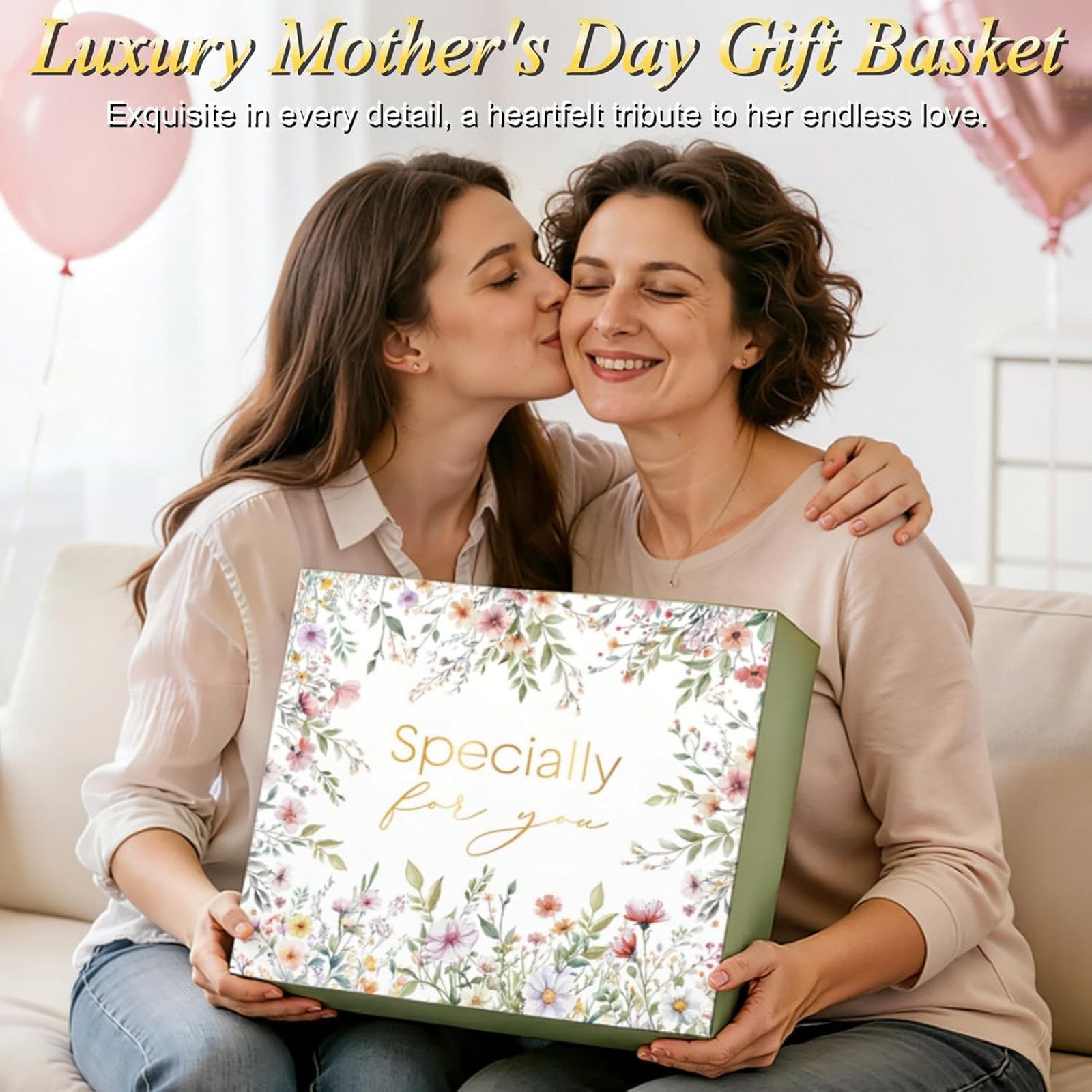 Wohndecke Pflege-Geschenkbox Geburtstagsgeschenke für Frauen 12tlg, HOMELIVE, Geschenke Korb Pflege Paket, Luxus Flannel Decke, Muttertag Geschenk