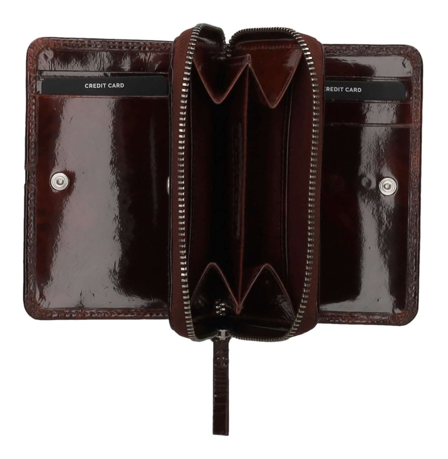 Burkely Geldbörse Wallet, aus echtem Leder