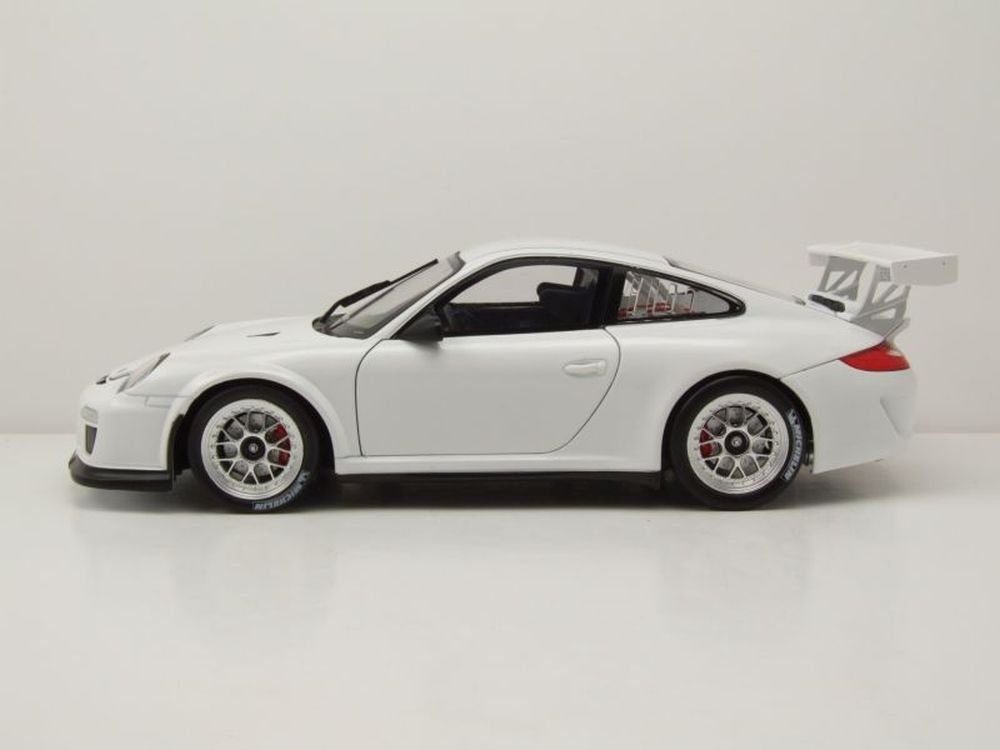 Welly Modellauto Porsche 911 (997.2) GT3 Cup Street Version 2012 weiß, Maßstab 1:18