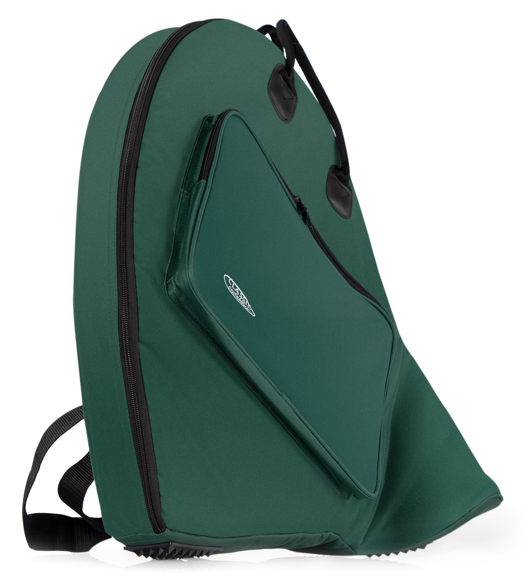 Classic Cantabile Signaltrompete PHT-1 Tasche für Parforcehorn, Reiß- und wasserfestes Außengewebe
