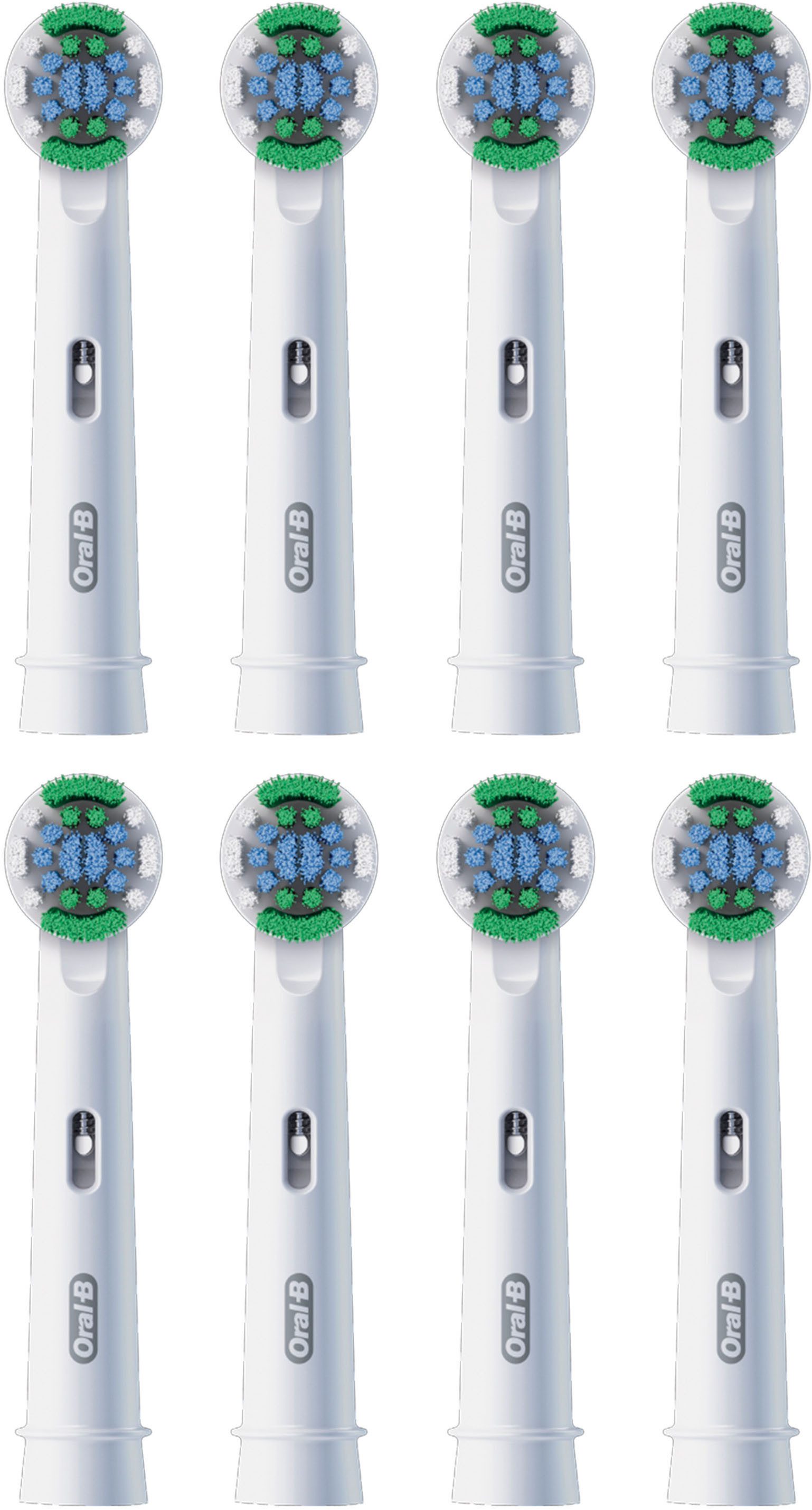 Oral-B Aufsteckbürsten Pro Precision Clean, Zahnreinigung mit innovativen X-förmigen Borsten