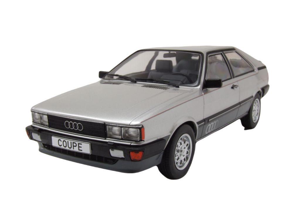 MCG Modellauto Audi Coupe GT 1980 silber, Maßstab 1:18