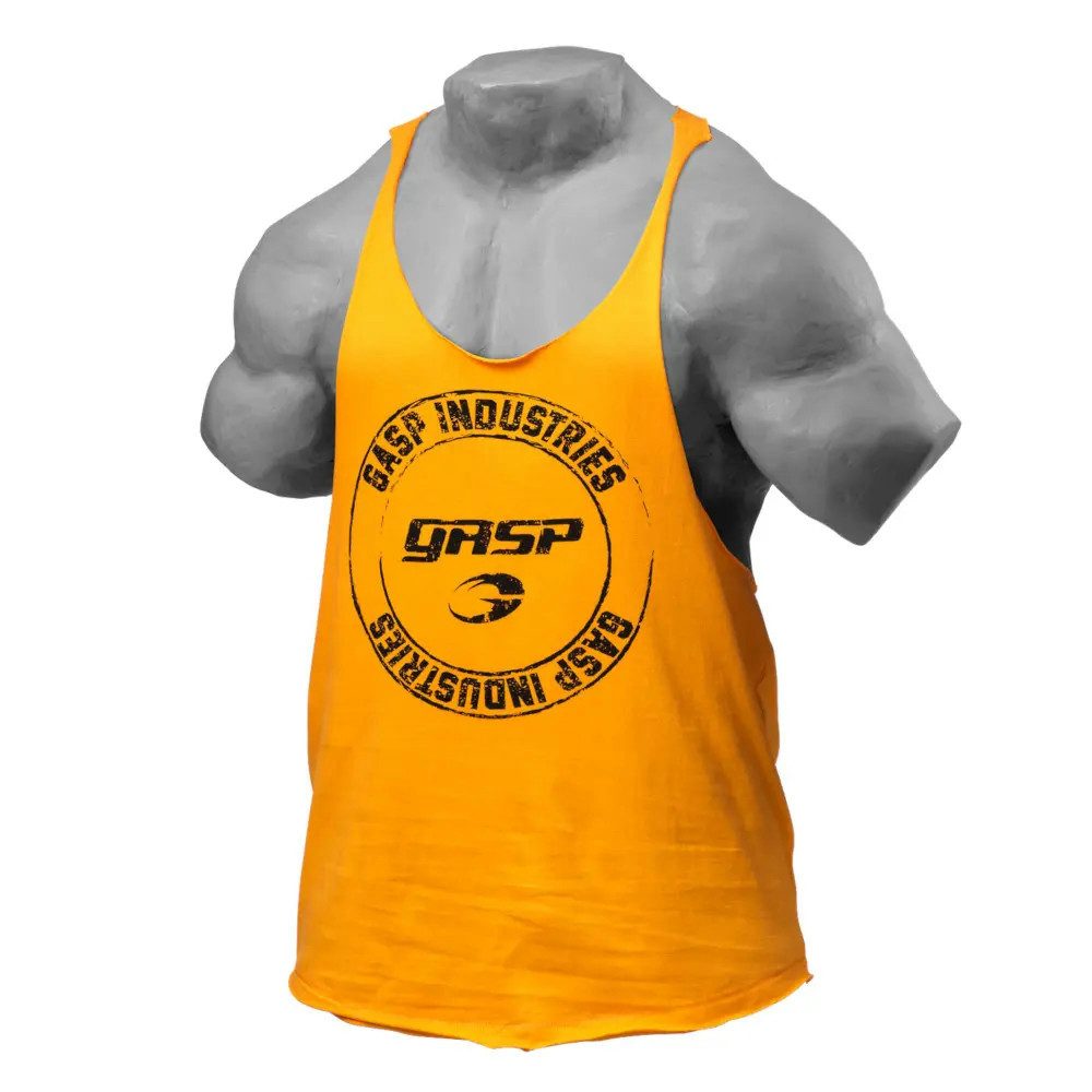 GASP Sporttop GASP Stringer Tank Top Yellow