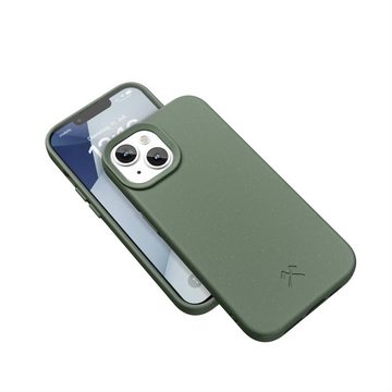 Woodcessories Handyhülle Woodcessories Bio Case MagSafe für iPhone 15 - Midnight Green