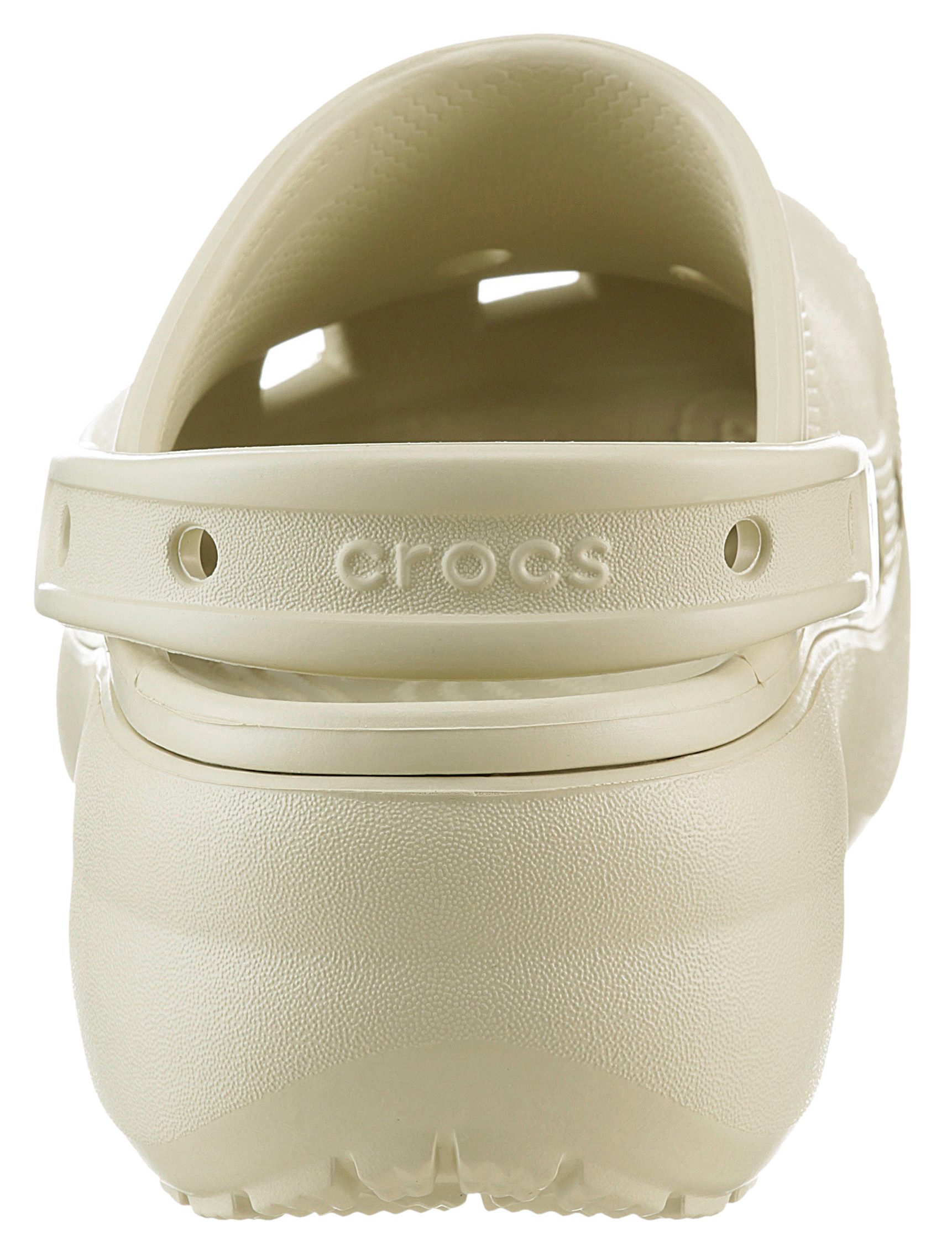 Crocs Classic Platform Clog W Clog Sommerschuh, Schlappen, Hausschuh, trendige Plateausohle