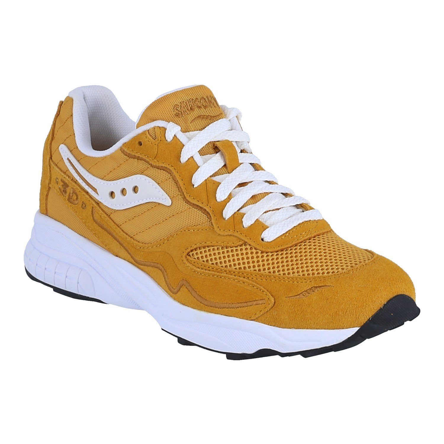 Saucony 3D Grid Hurricane mustardgelb/beige Herren Sneaker