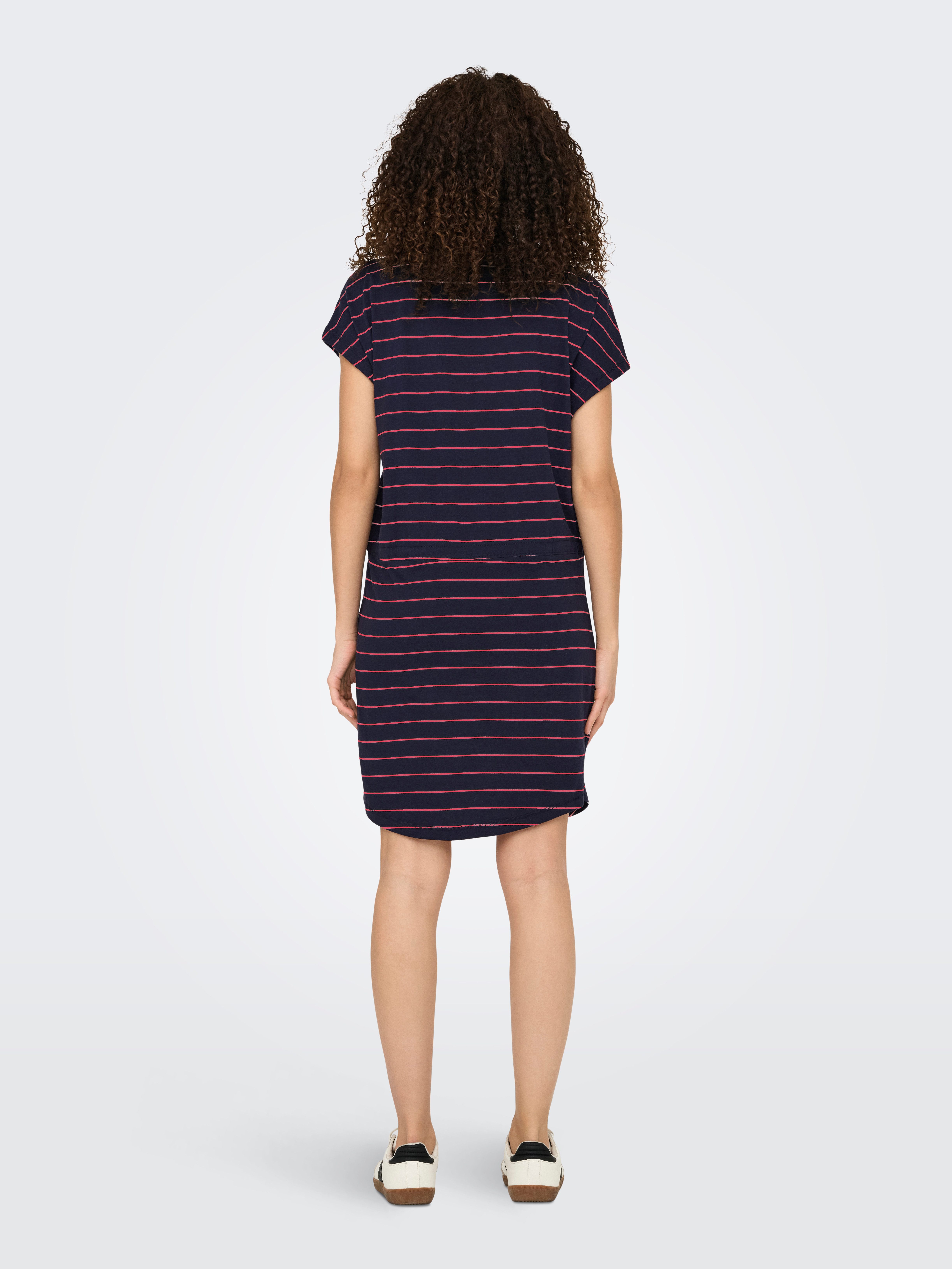 ONLY Shirtkleid ONLMAY LIFE S/S DRESS 2 PACK CS JRS (2er-Pack) Baumwolle, regular fit, Rundhals