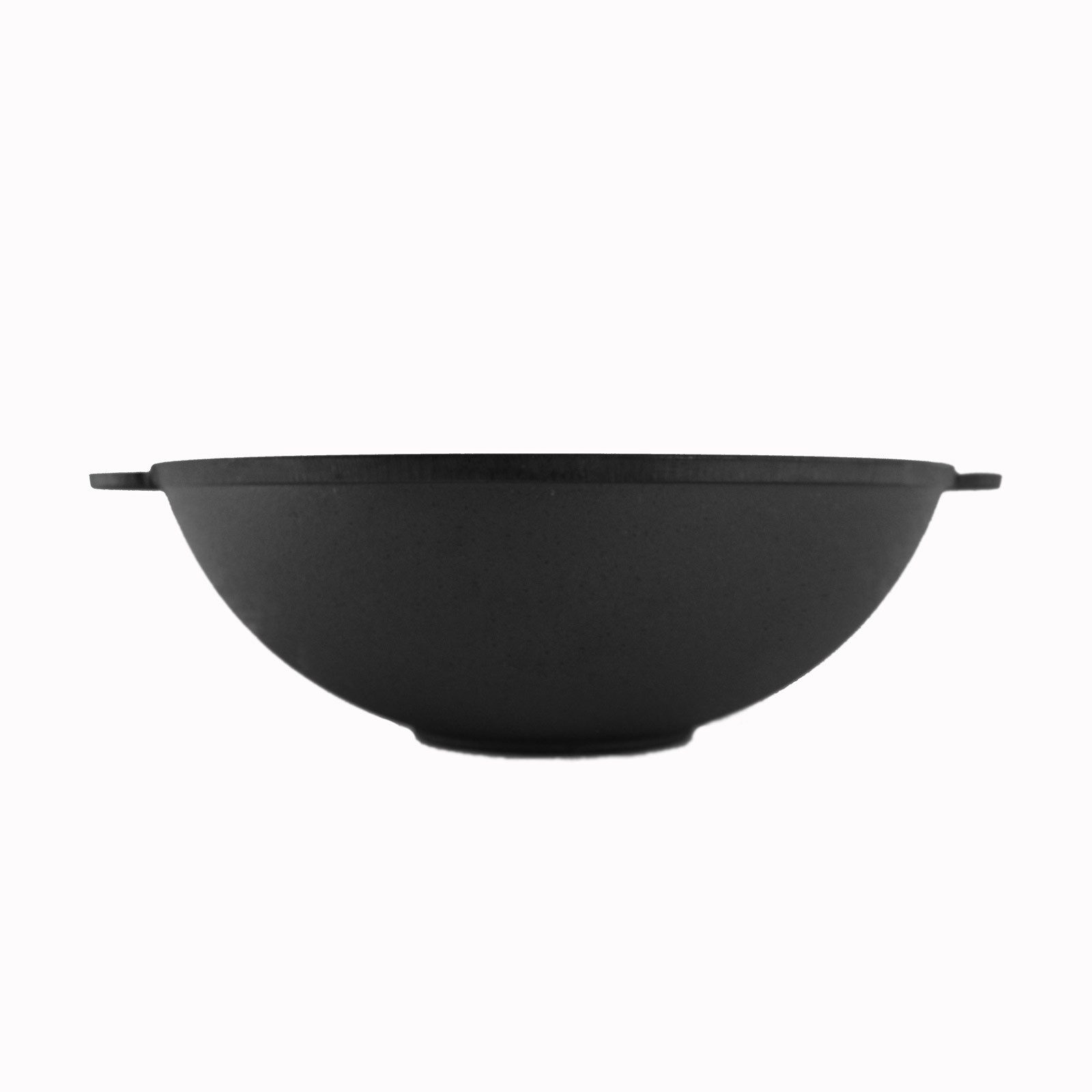 4BIG.fun Wok Gusseisen Wok 30 cm Asia Wokpfanne 4,7L Induktion, Gusseisen