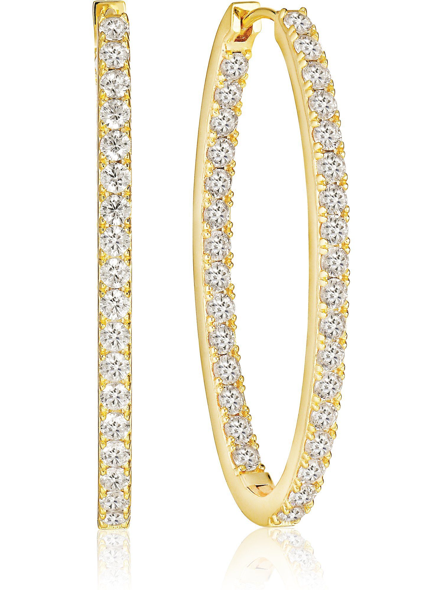 Sif Jakobs Jewellery Paar Creolen Sif Jakobs Jewellery Damen-Creolen 925er Silber (Paar)