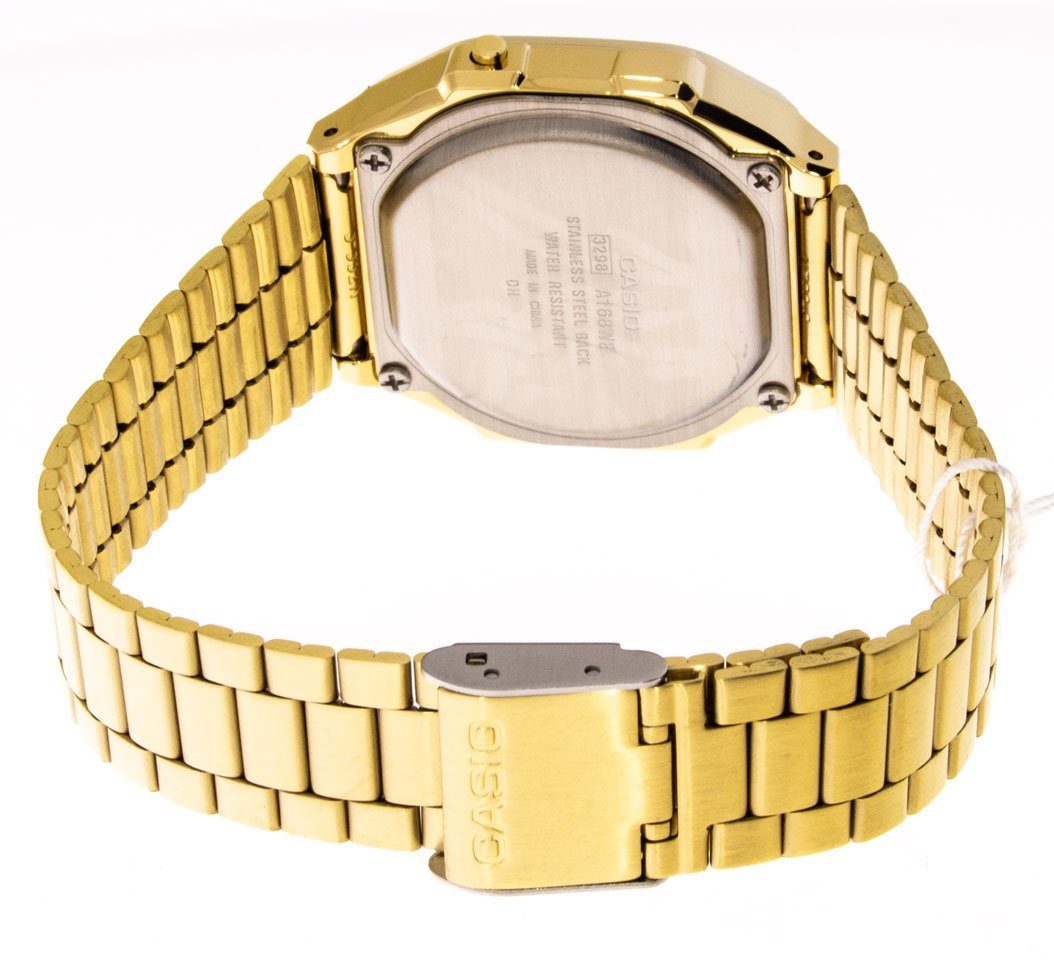 CASIO VINTAGE Digitaluhr Casio Vintage Unisexuhr A168WEGC-3EF