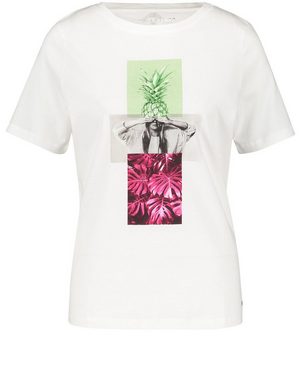 GERRY WEBER Kurzarmshirt Shirt mit Art Print organic cotton (1-tlg)
