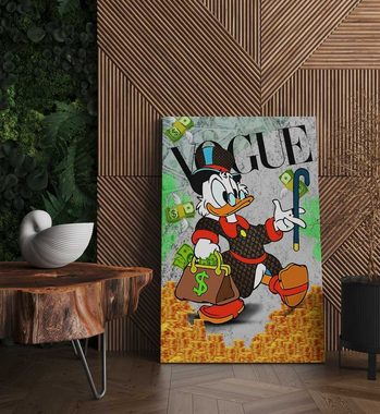 Mister-Kreativ XXL-Wandbild Duck Money Magazine - Premium Wandbild, Viele Größen + Materialien, Poster + Leinwand + Acrylglas