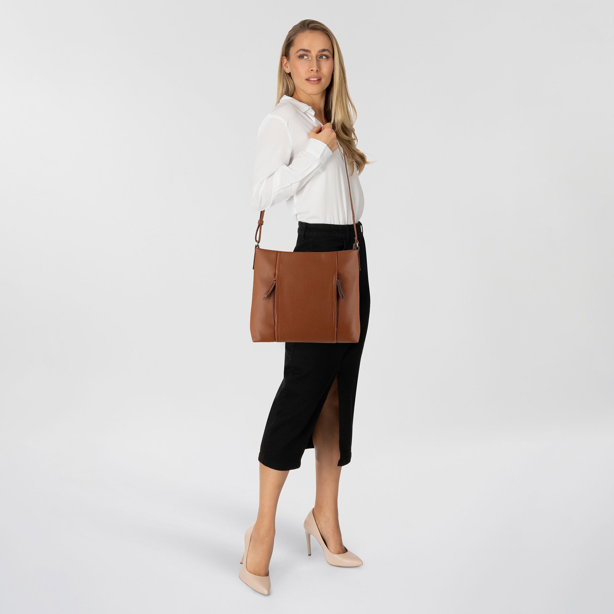 TOM TAILOR Umhängetasche Beca, Polyurethan günstig online kaufen