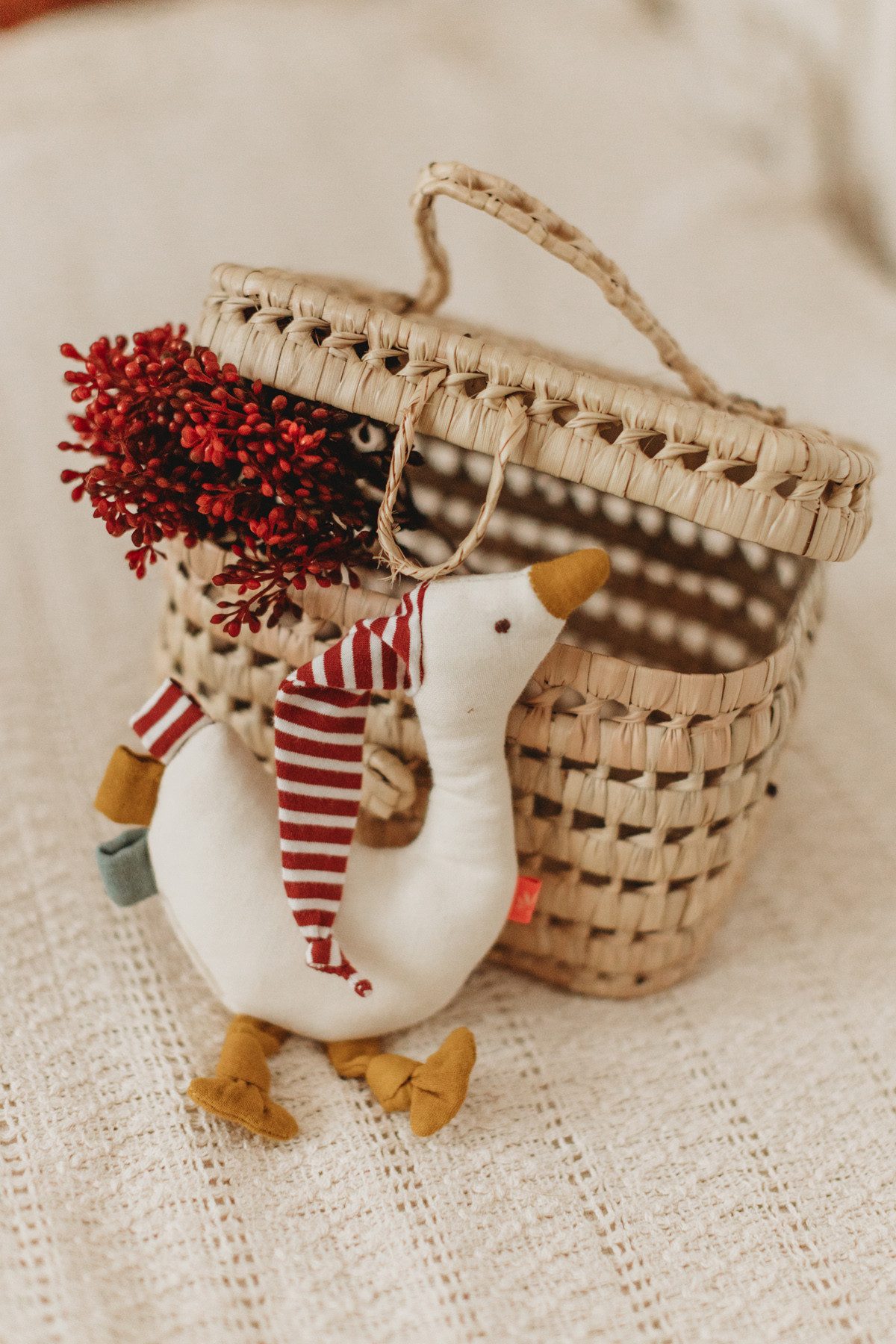 kikadu Greifspielzeug Greifling Gans (1-tlg), GOTS- zertifiziert