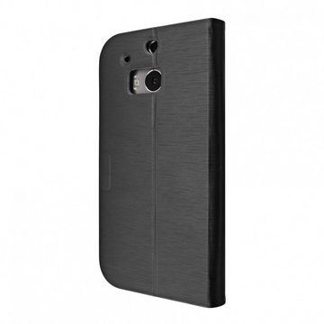 Artwizz Flip Case SeeJacket® Folio for HTC One (M8) / M8s, black