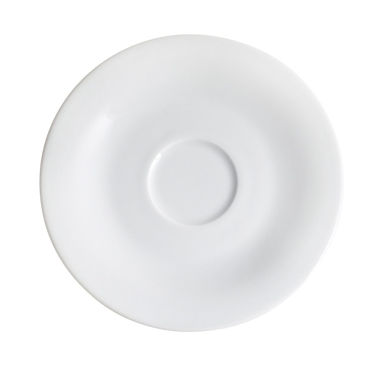 KAHLA Untertasse Pronto weiss Frühstücksuntertasse 18 cm, Untertasse 18 cm