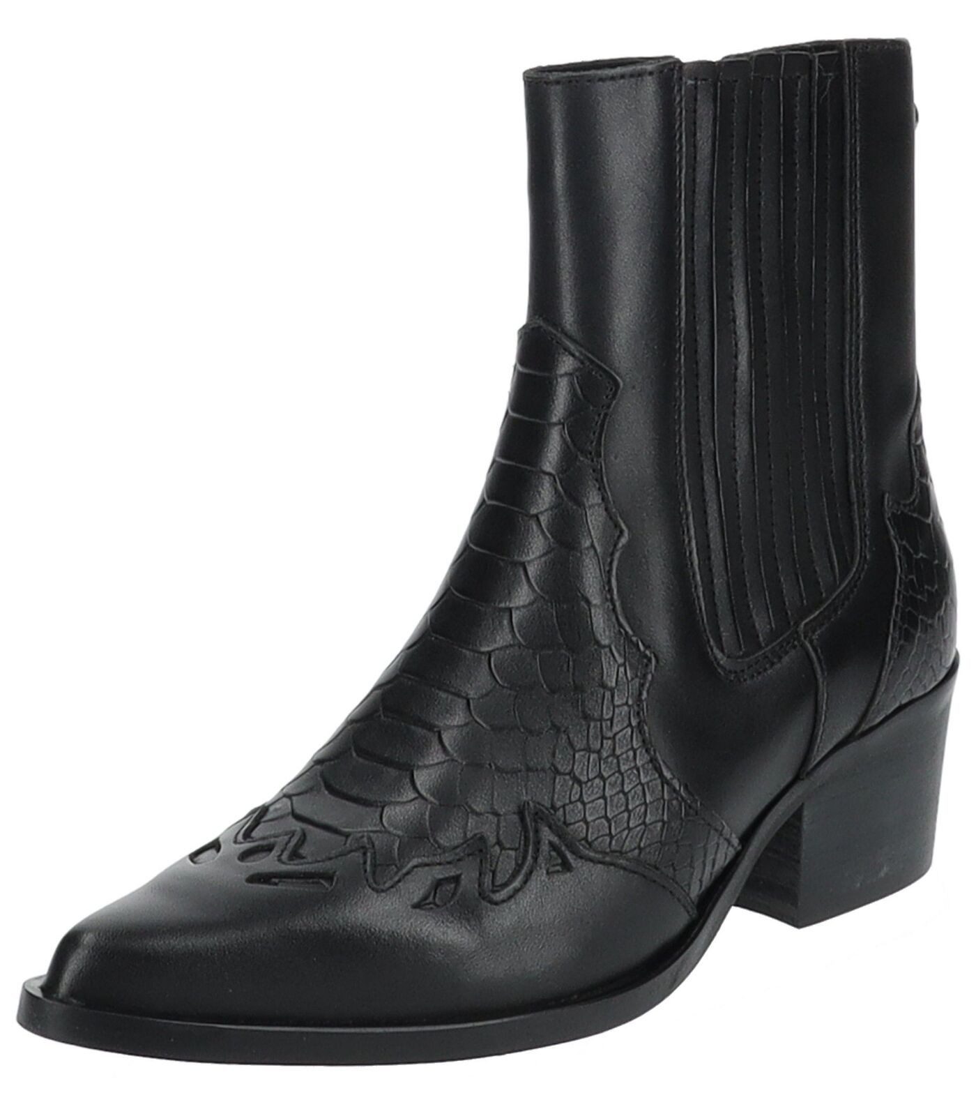 STEVE MADDEN Stiefelette Leder/Synthetik Cowboy Stiefelette