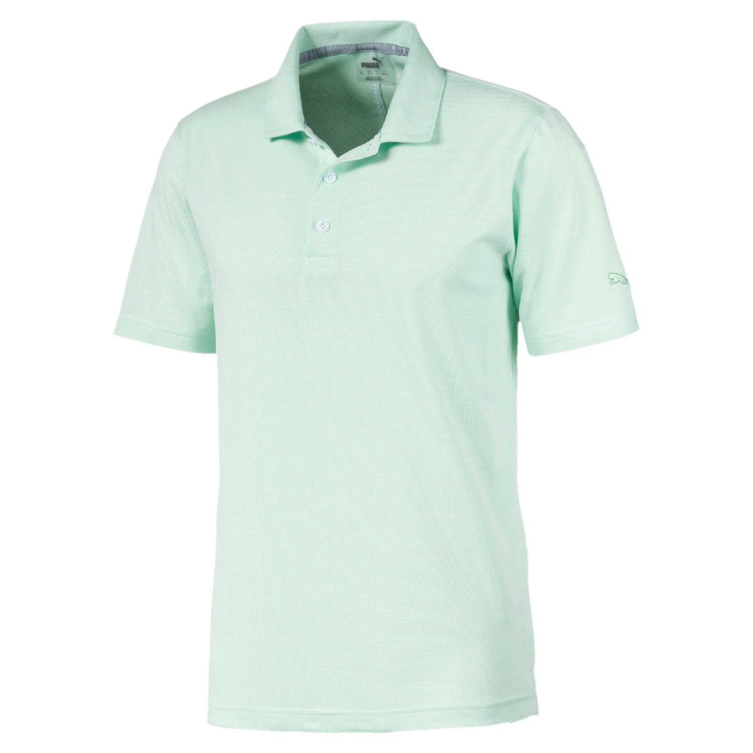 PUMA Poloshirt Puma Golf Polo Verticals Grün Herren