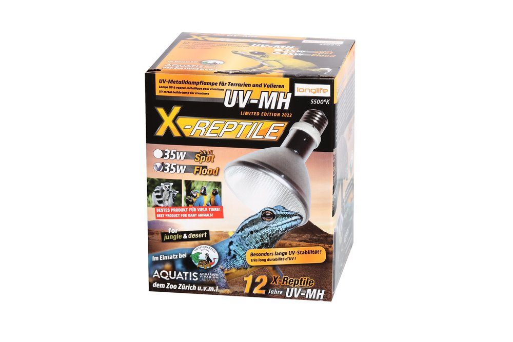 Terrarium X-Reptile HID-Lampe (UV-Lampe) 35 Watt FLOOD