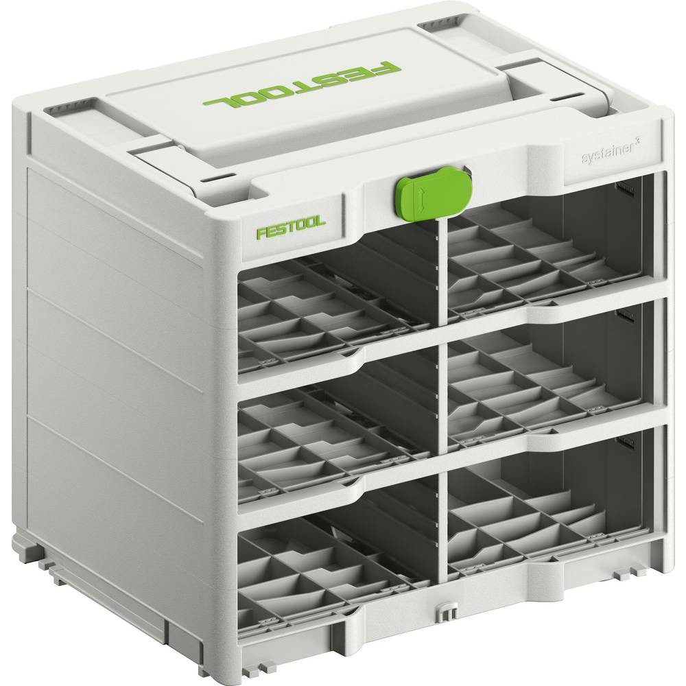 FESTOOL Transportbehälter SYS3-RK/6 M 337 577807 Transportkiste (L x B x H) 396 x 296 x 330 mm